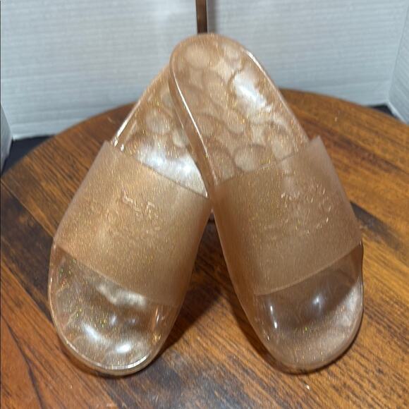 COACH Ulyssa Rubber Slide - Picture 1 of 5